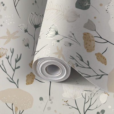 Papier peint auto-adhésif scandinave avec collage auto-adhésif et amovible 24 po x 118 po (60 po x 300 po)