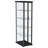 Speth 4-Shelf Display Curio Cabinet With LED Lighting Black
