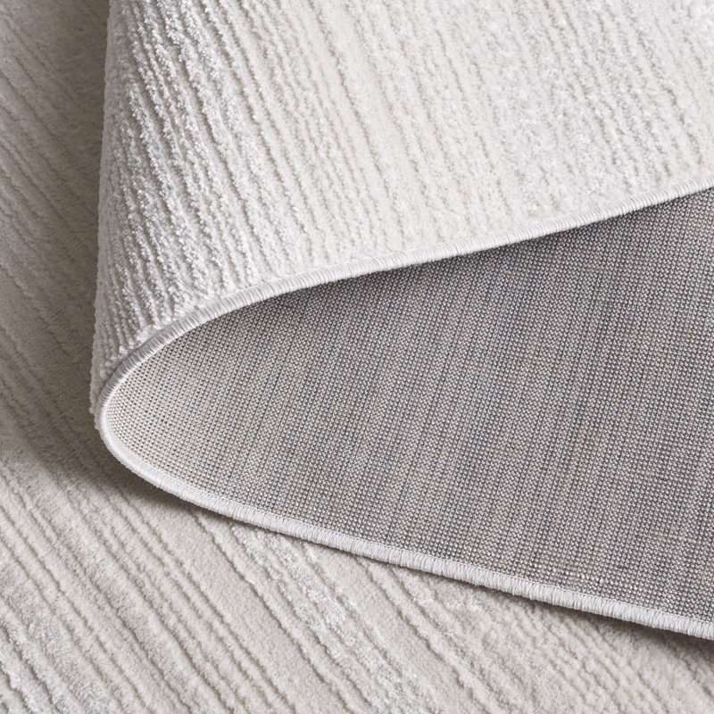 Tapis de couleur unie Finneas Performance, Rectangle de 5 pi x 8 pi