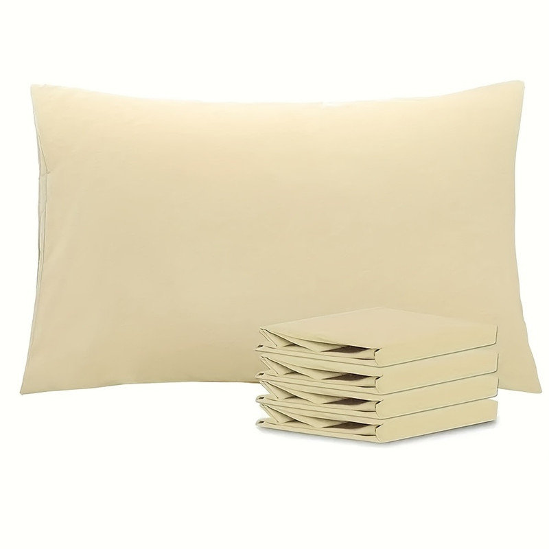 Easy Care Brushed Microfiber Pillow Case Microfiber Polyester Pillowcase With Envelope Closure By Lotechicw, Queen Pillowcase