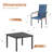 Square Patio Dining Set-1383646859