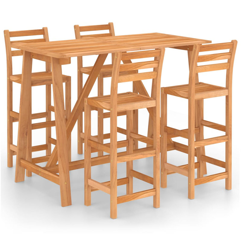 Antonne 4 Seater Bar Height Dining Set