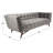Ellar 90.2" Velvet Flared Arm Sofa
