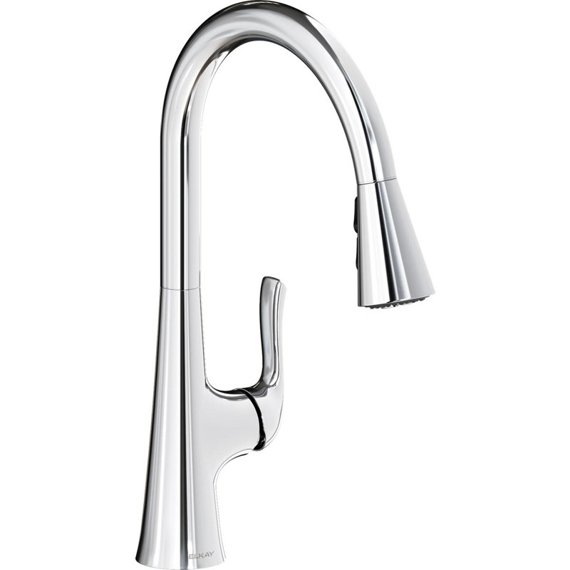 Harmony Pull Down Single Handle Kitchen Faucet, Chrome