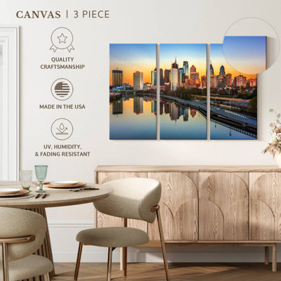 Philadelphia Skyline Reflection