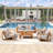 5-piece Outdoor Conversation Set With Cushions