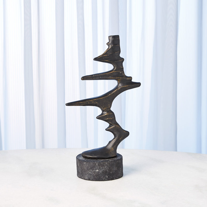 Wind Blown Sculpture-Sm, Bronze