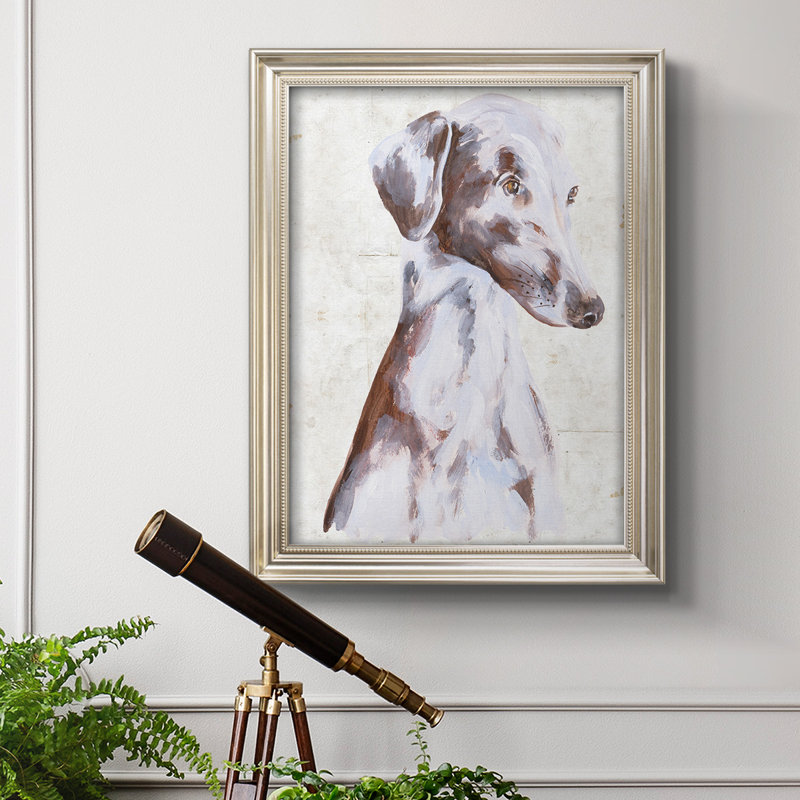 «Sitting Dog II», reproduction d'art sur toile, L 21 po x H 25 po