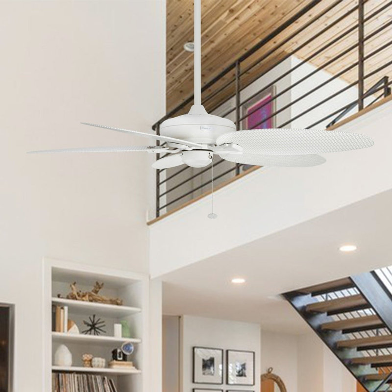 Duval 52" Indoor/Outdoor Ceiling Fan, White