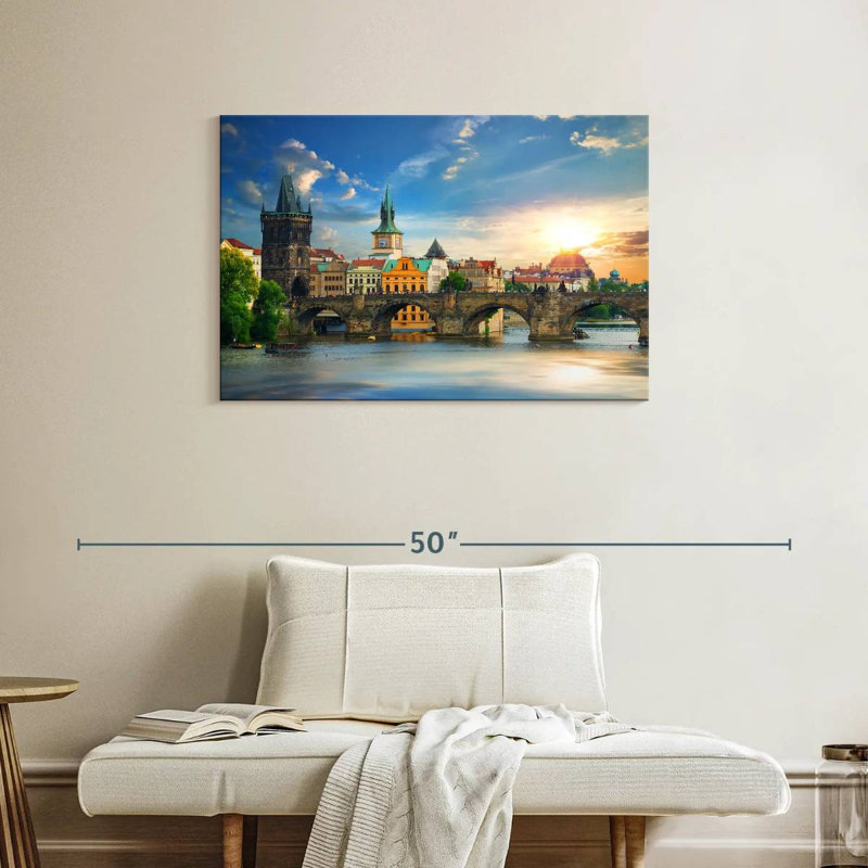 Lilie Charles Bridge, 24" H x 36" W