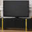 Luxury Fluted TV Stand For Tvs Up To 80 Inches, Modern Entertainment Center With Storage Cabinets & Drawers, Smooth Media Console With Golden Wood Grain Legs For Living Room-2026153960