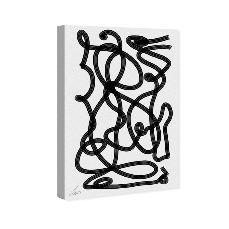 Million Ways - Impression sur toile, Toile tendue, Pas de tapis, H 36 po x l 24 po