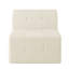 Espace minimaliste beige minimaliste, rembourré de mousse, aucun assemblage modulaire requis, confortable, convertible