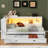 Wooden Storage Daybed With Trundle-1079130485