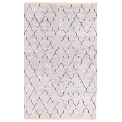 Tangier Denim Blue Rug 4'11" x 7'9"