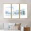 «Christmas Winter Happy Panorama», ensemble de 3 toiles encadrées-995753301-995753303