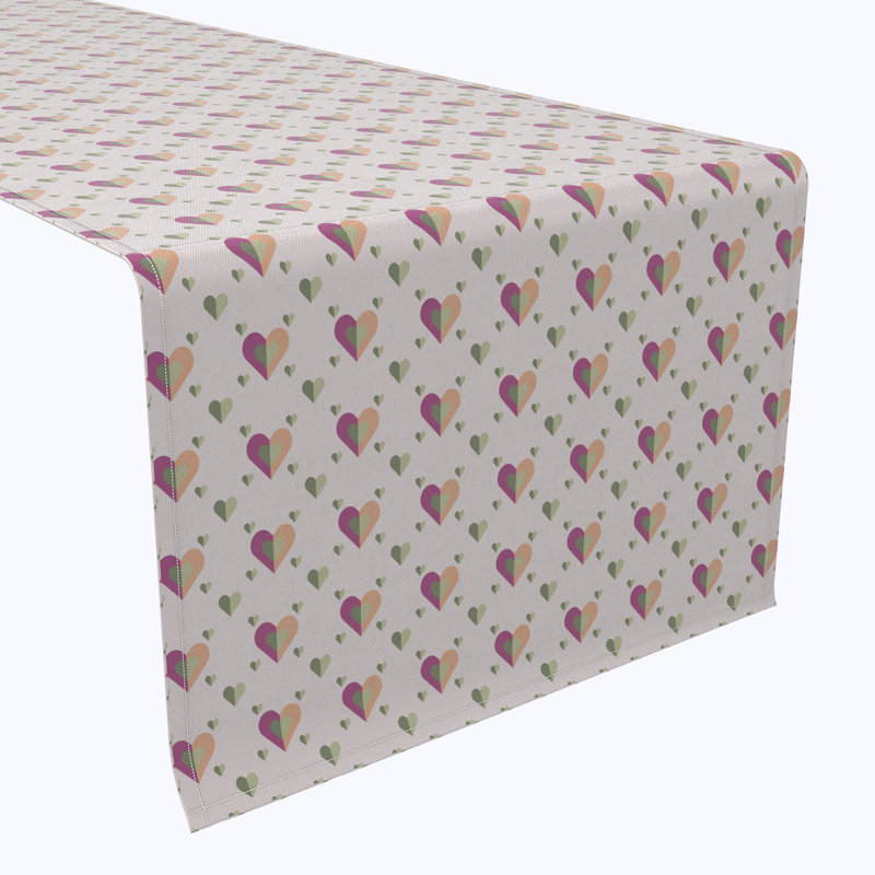 Rectangular Cotton Twill Table Runner