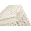Wicker Lined Corner Laundry Bin Basket-45117809-45117806
