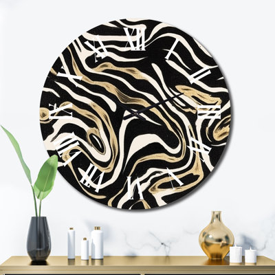 Horloge murale Wild Wave Bliss