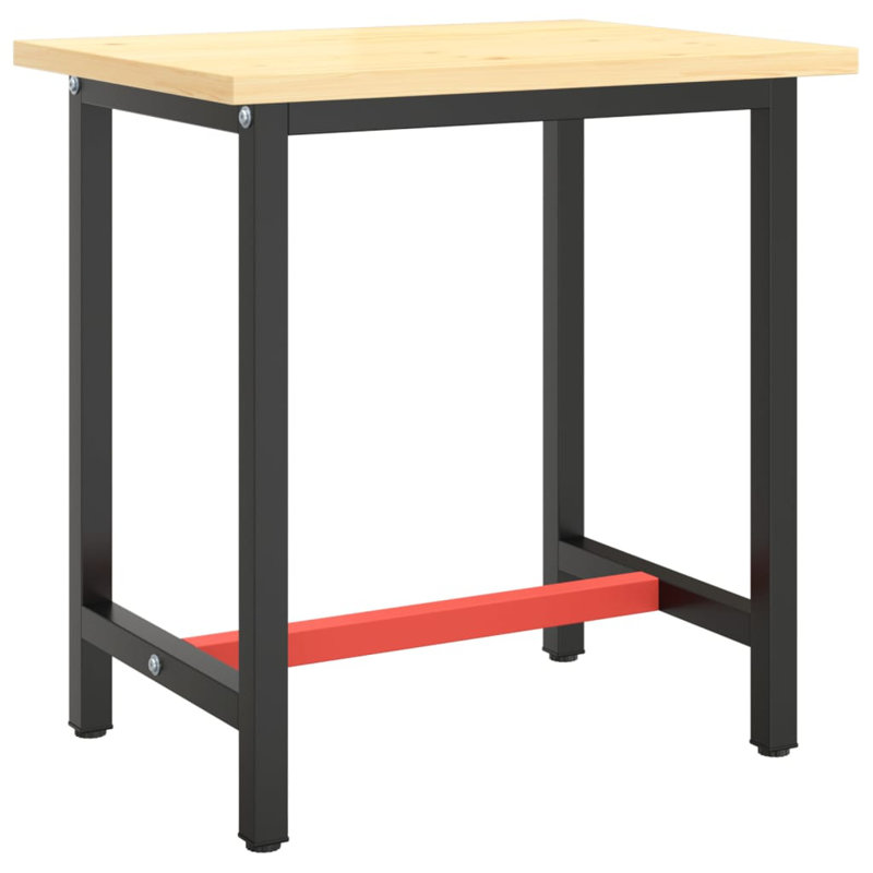 Hossein Rectangle Table Leg, 70 cm x 50 cm x 79 cm