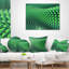 Coussin lombaire abstrait 3D
