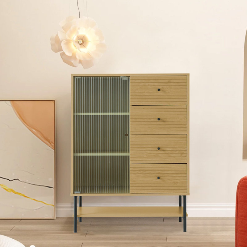 Metal Standard Accent Cabinet