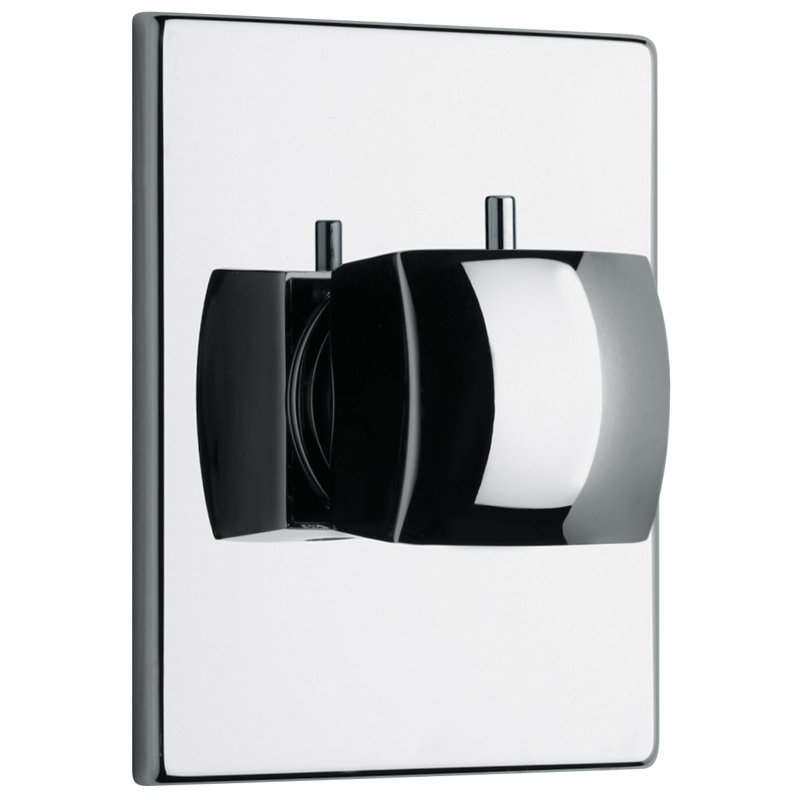 Ensemble de garniture de dérivation à 3 voies Lady, valve requise, Chrome