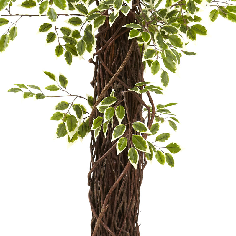 90'' Faux Ficus Tree in Planter