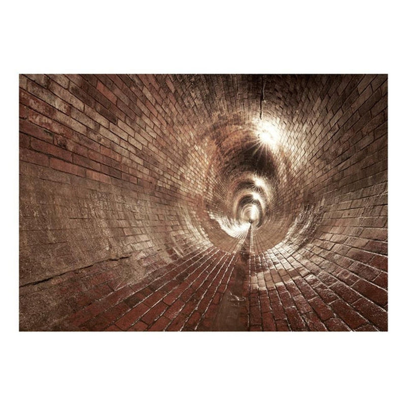 Murale sous-sol couloir, L 96 po x l 137 po