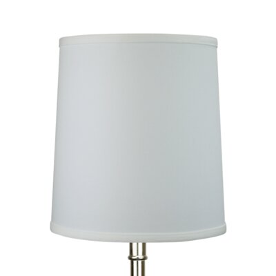 11"" H X 10"" W Empire Lamp Shade - (Spider Attachment) In Linen Hunter -  Fenchel Shades, 9-10-11-WBR-L-PAP