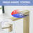 Modern Single Hole Waterfall Bathroom Faucet with Pop-Up Drain, Ideal for Home and Commercial Use.-115593380