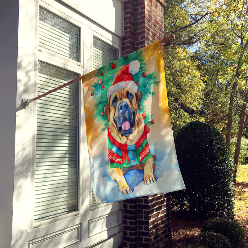 Drapeau de jardin en polyester à 2 faces, H 40 po x l 28 po