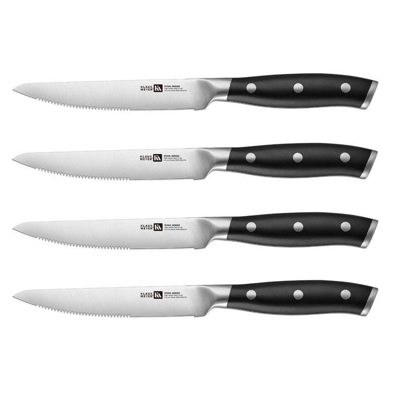 Klaus Meyer Stahl Tri-ply Steak Knife Set