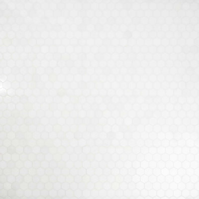 Thassos 2" Hexagon Polished Marble Mosaic Tile