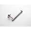 Porte-serviettes en acier inoxydable 9 pour la salle de bain - fixation murale en nickel brossé résistant aux égratignures, installation simple 9 pièces fine, robuste, installation facile-121364480