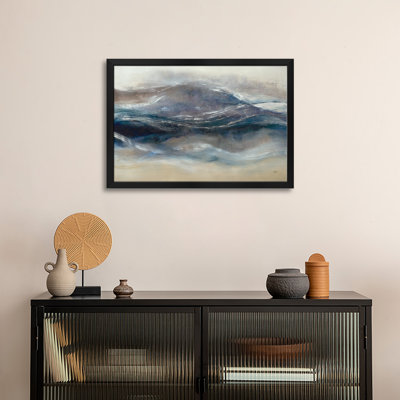 Indigo Waves - reproduction d'art murale - affiche de galerie