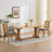 Solid Wood Rattan-Back Dining Chair-94679523