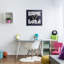 «Game over Blue», expression graphique sur bois-123248743-123248760
