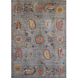 Transitional One-of-a-Kind Rectangle 8'11" X 11'9" Hand Knotted Area Rug