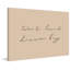 «Work And Dream Big», reproduction sur toile tendue-1096493871