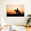 Silhouette de cowboy Lelar-107490278