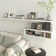 Towel Racks for Bathroom,Floating Shelves for Wall 24 inch with Cube Shelf,Set of 3