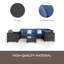 7 pièces Ensemble de mobilier d'extérieur Ensemble de mobilier de patio Ensemble de conversation Mobilier de balcon modulaire d'extérieur pour la cour intérieure, le jardin, le porche, la piscine