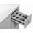 18.00'' Single Bathroom Vanity with Ceramic Top