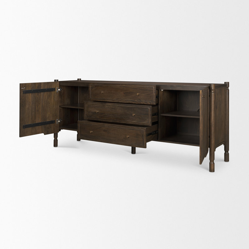 Buffet fermé 2 portes Bantam Phil, Dark Brown