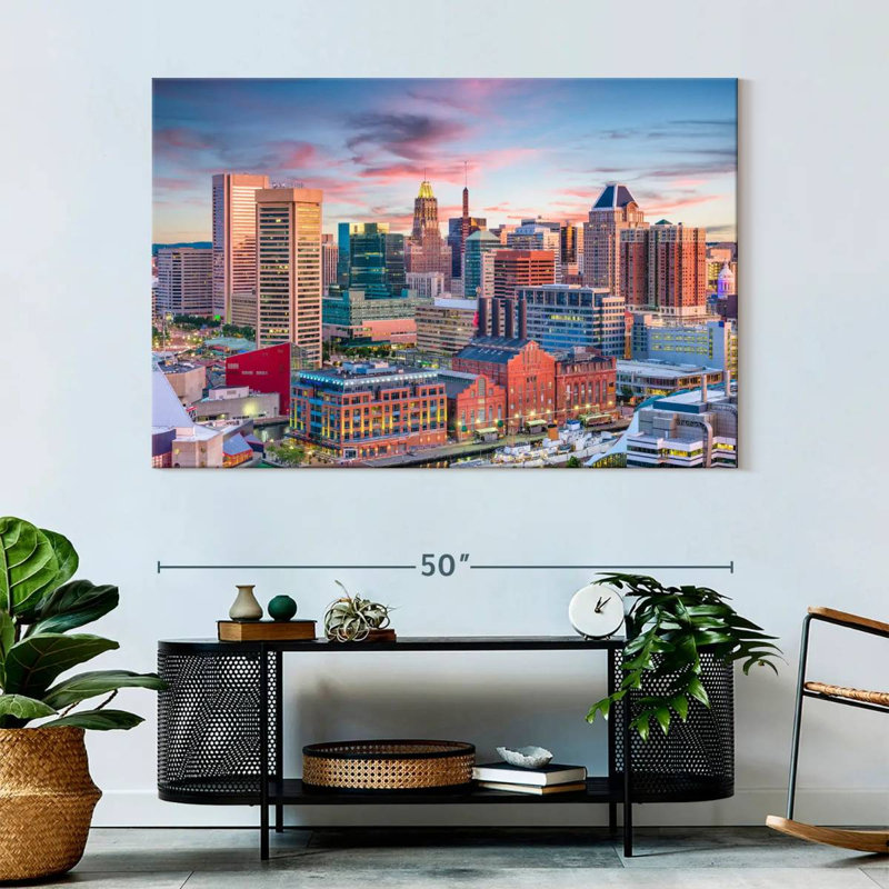 Sireci Baltimore Sunset, 34" H x 51" W