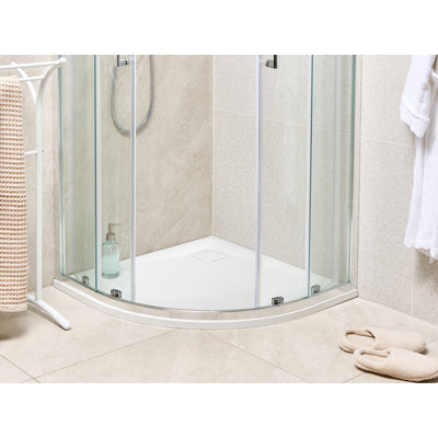 PARON Shower Tray Grey 90 x 90 x 3 cm