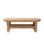 Table basse rectangulaire en rotin tissé simple 51,75 po Anesty Coastal