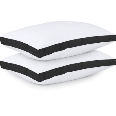 Cooling Gusseted Bed Pillows (Set of 2) - Queen Size