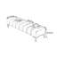Banc rembourré en cuir Ethian-1958684814